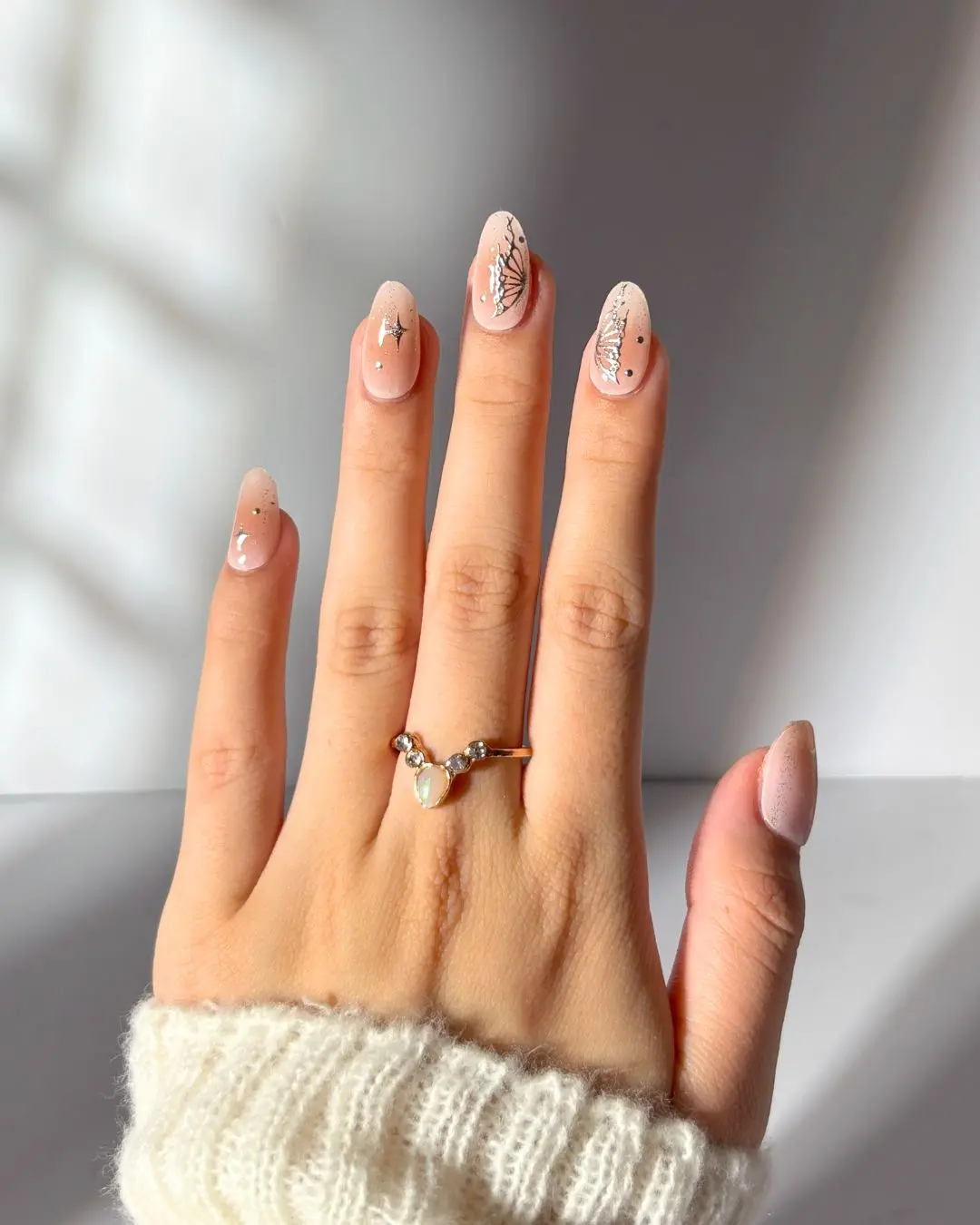 Papillon Gel Nail Sticker Set 1
