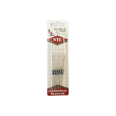 Metal Film Resistor 27 Ohm - 1/2 Watt Pk (Hw027) 1