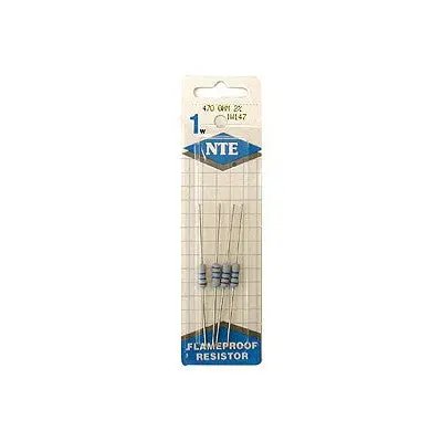 Metal Film Resistor 47K Ohm - 1 Watt Pk (1W347) 1