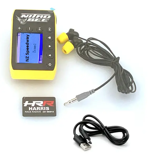 Speedway Approved One Way Receiver With Foam Earpieces 1