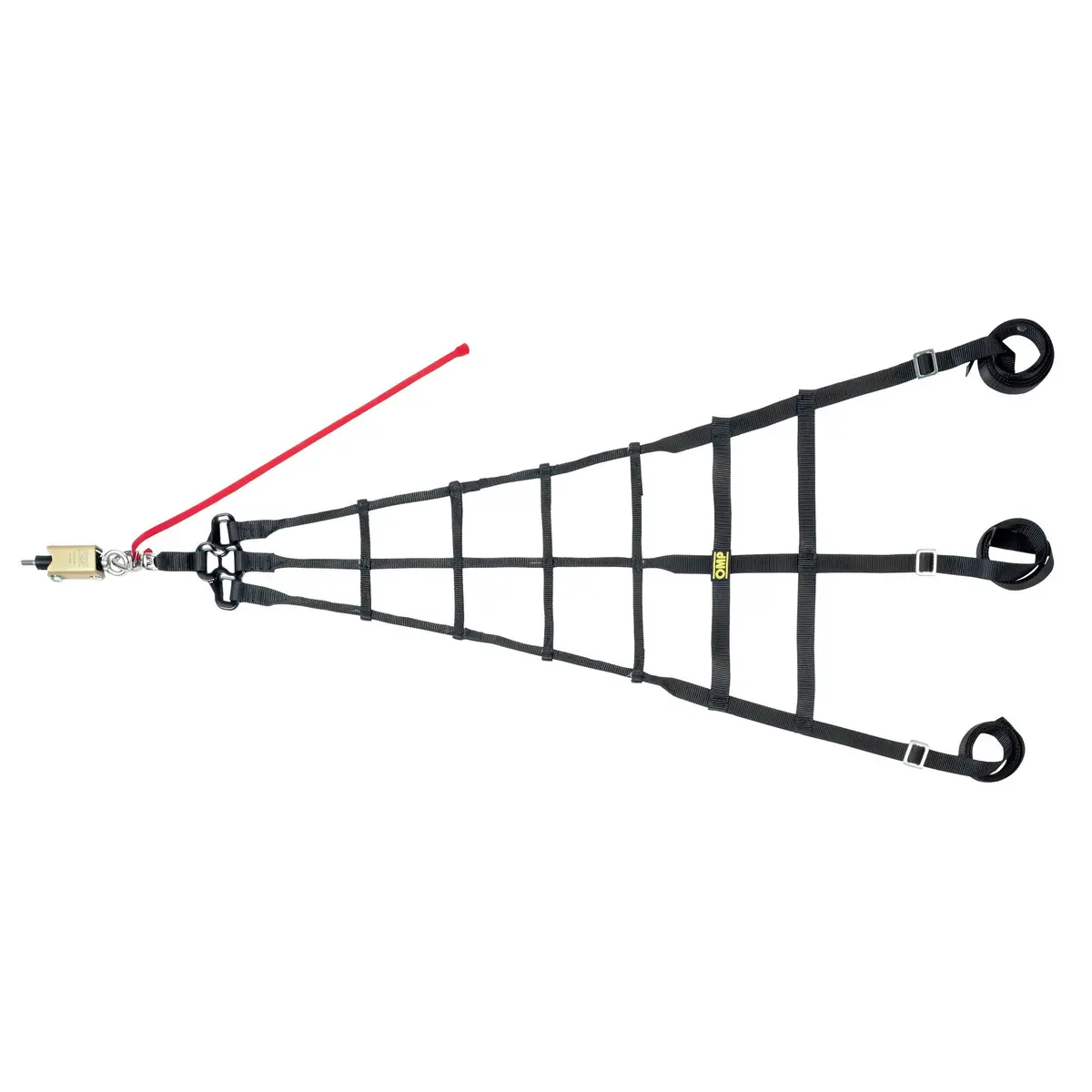 Omp Racing Window Net - Black Na0-1877 1