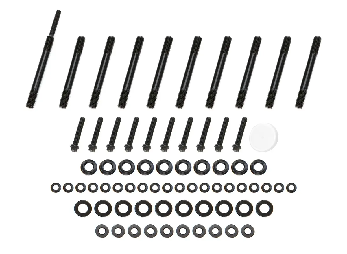 Optitorque Patriot Series Main Stud Kit - 12 Point Nuts - Chromoly - Black Oxide - Mopar Gen Iii Hemi 1