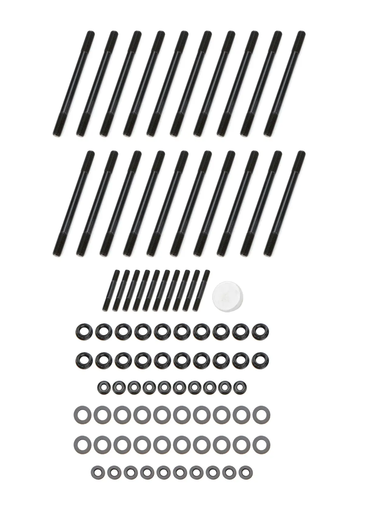 Optitorque Patriot Series Cylinder Head Stud Kit - 12 Point Nuts - Chromoly - Mopar Gen Iii Hemi 1