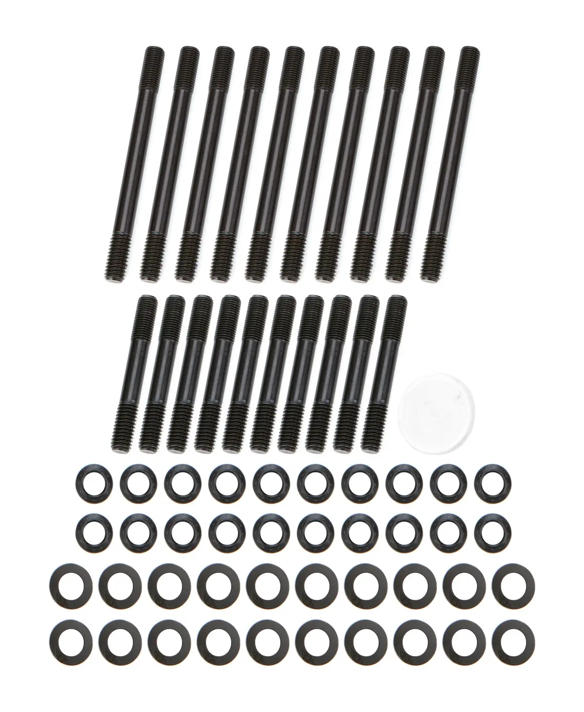 Optitorque Patriot Series Cylinder Head Stud Kit - 12 Point Nuts - Chromoly - Small Block Ford 1