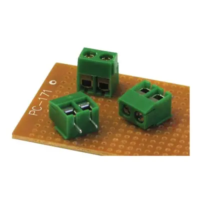 Pcb Terminal Block - 2 Position, Pkg/10 (Pa02-10) 1