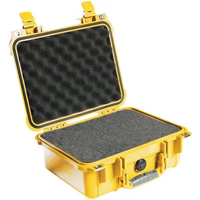 Pelican™ Protective Case With Foam 13.37 X 11.62 X 6", Yellow (Pel1400-001-240) 1