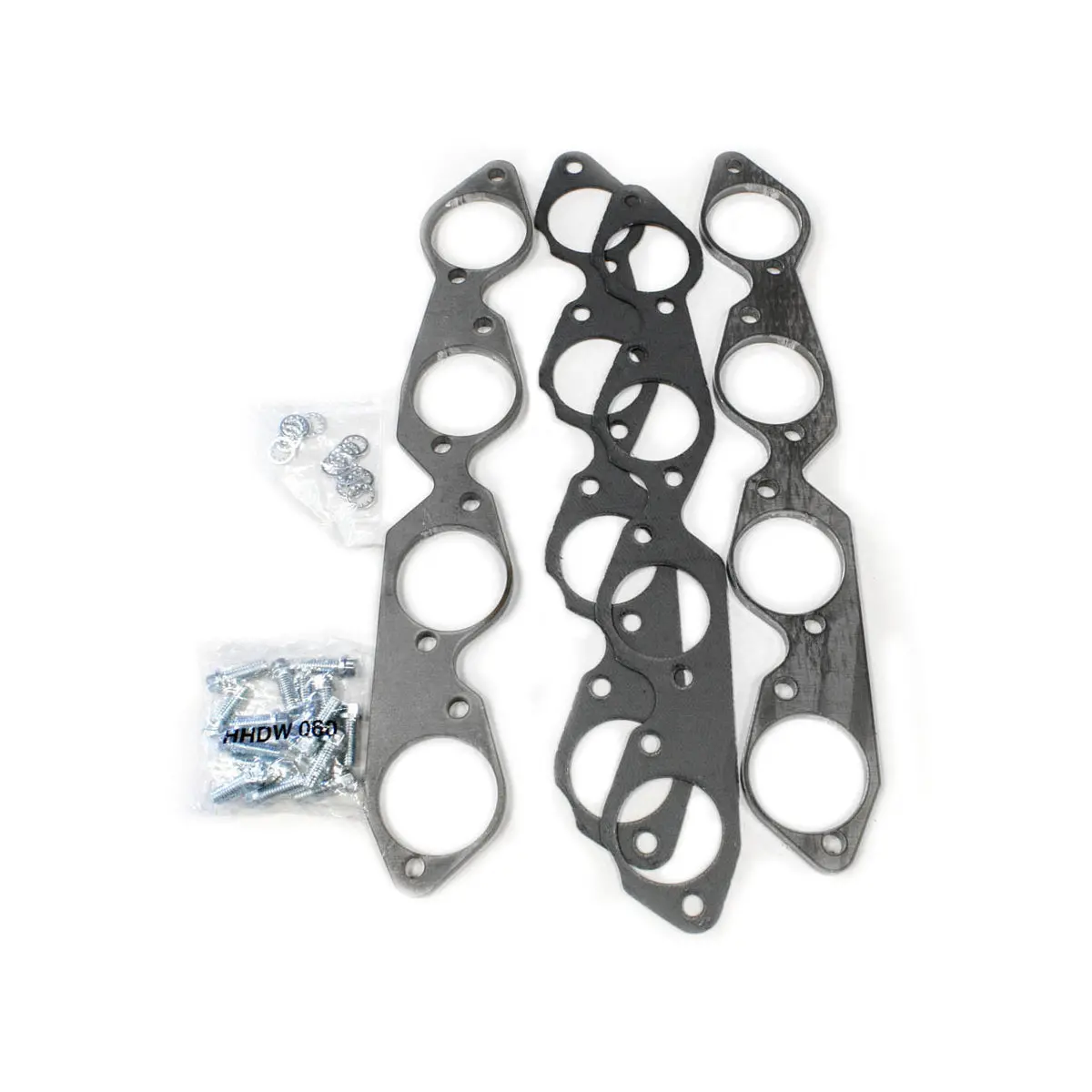 Patriot Header Flange - 0.375 In Thick - 2.5 In Round Port - Big Block Chevy (Pair) 1