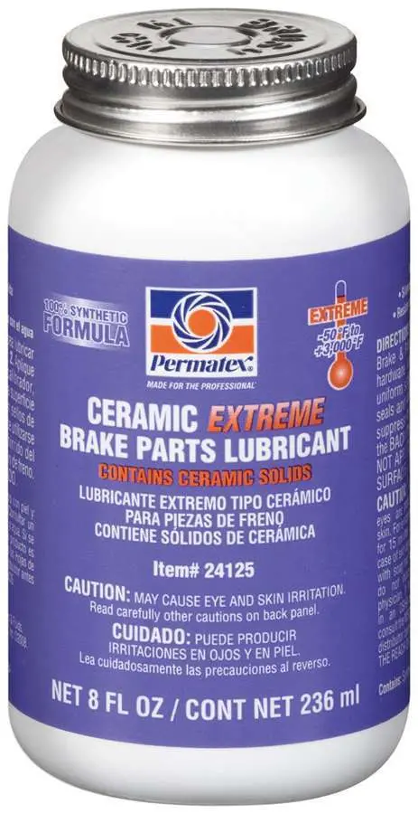 Permatex Ceramic Extreme Brake Parts Synthetic Lubricant - 8 Oz Bottle 1