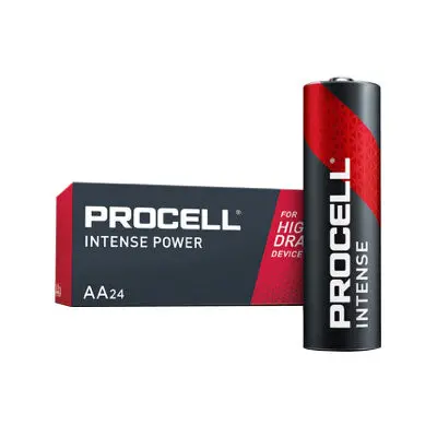 Aa Procell Alkaline Intense Power Battery, Box/24 (Px1500-24) 1