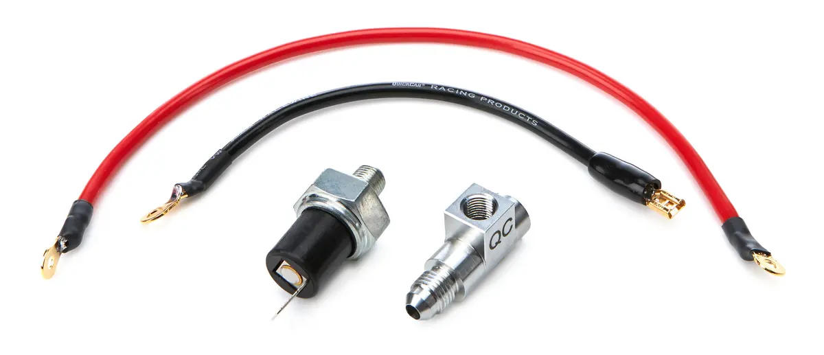 Quickcar Oil Pressure Warning Light Sender Kit - 30 Psi - 1/8 In Npt Male 1