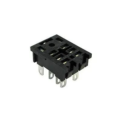 Dpdt Relay Socket - Solder Tabs (R95-111) 1