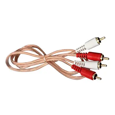 2 X Rca Plugs To 2 X Rca Plugs - Deluxe Gold, 12Ft (210-512A) 1