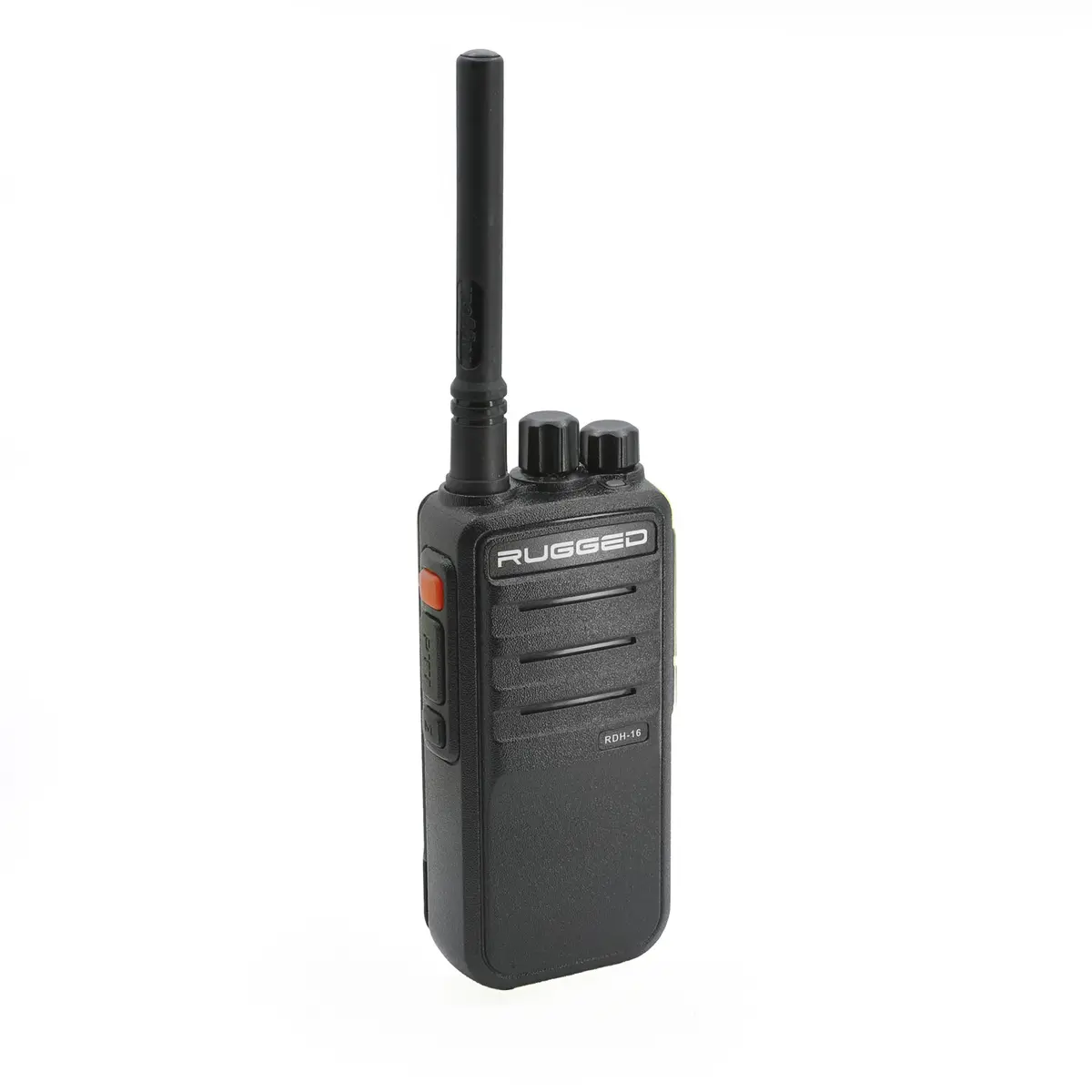 Rugged Radios Rdh16 Business Band Two Way Handheld Radio - Digital & Analog - Vhf - Black 1