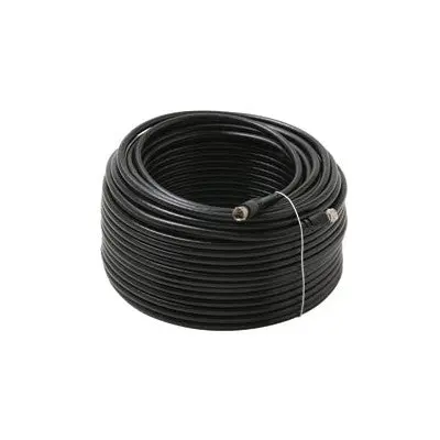 Catv Rg6u Coax Cable F-F Plug, 100Ft Black (Rg6u-100Ft-Blk) 1
