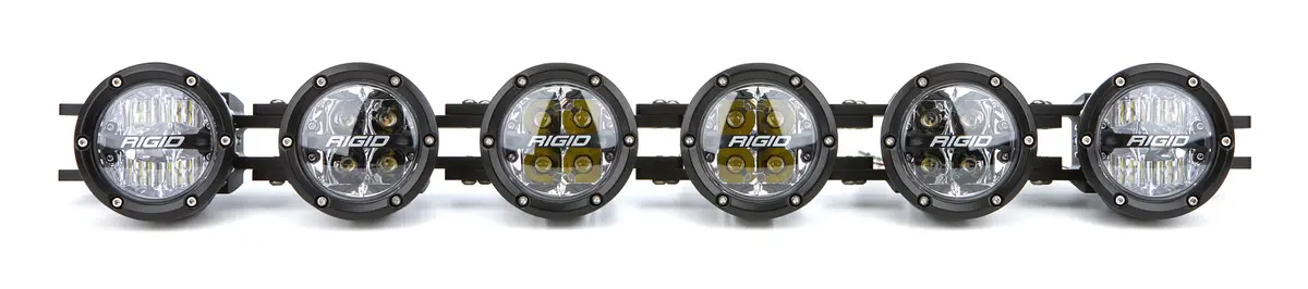 Rigid Industries 360 Connect Series Light Bar - Adjustable Curved - Spot / Driving - Led 30 In Long 1