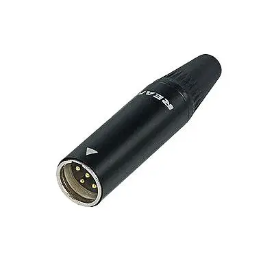 Tiny Xlr Inline, Rean 3 Pin Male (Rt3mc-B) 1