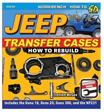 Jeep Transfer Cases: How To Rebuild - 96 Pages - Paperback 1