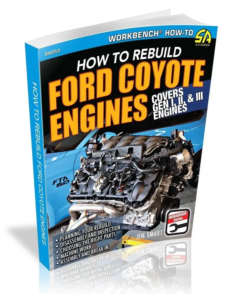 How To Rebuild Ford Coyote Engines - 152 Pages - Paperback 1