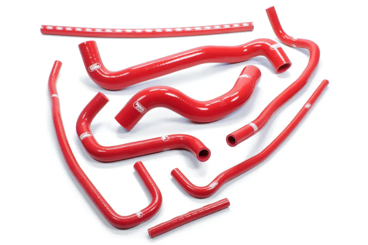 Samco Sport Coolant System Silicone Hose Kit - Red - Gm Ls-Series - Chevy Corvette 1997-2004 1