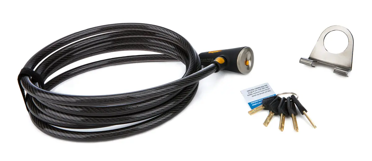 Seasucker Onguard Roof Rack Tie Down - Cable / Lock - Window Mount - 10 Ft Long 1