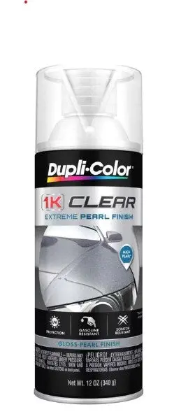 Dupli-Color 1K Clear Paint - Gloss Pearl Clear - 12 Oz Aerosol 1