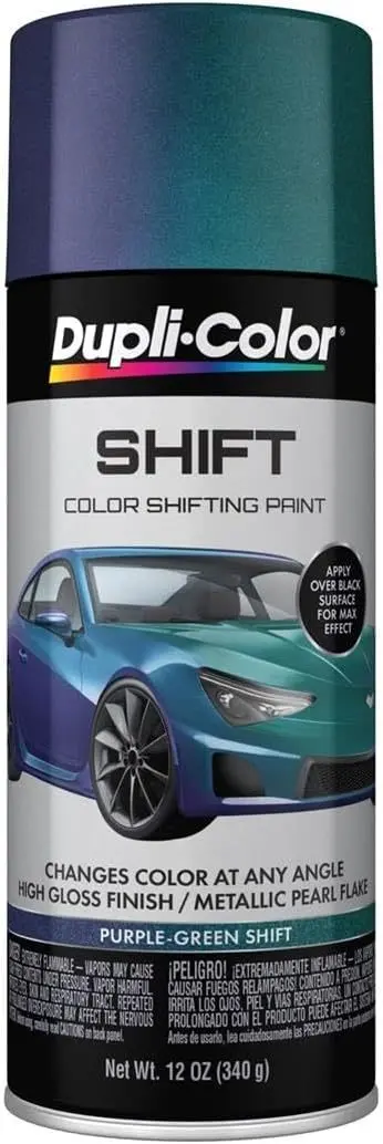 Dupli-Color Shift Color-Shifting Paint - Purple / Green - 12 Oz Aerosol 1