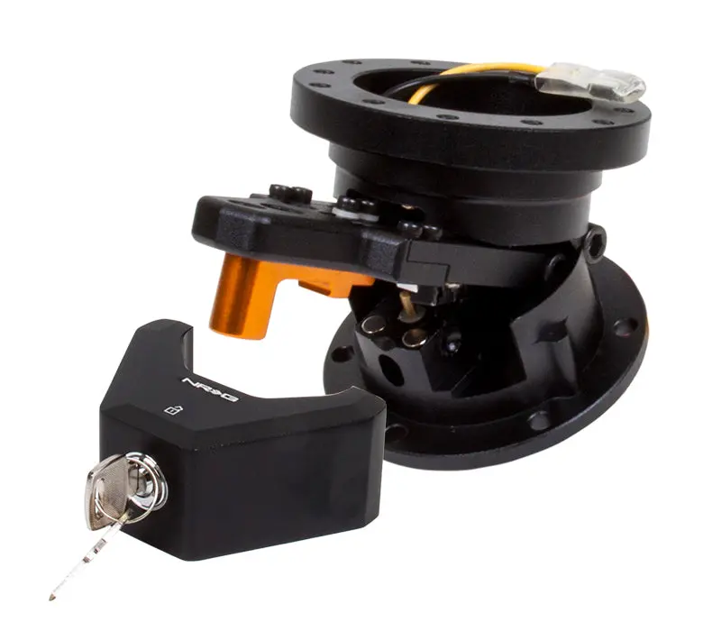Nrg Steering Wheel Quick Tilt Lock Black Srk-100Bk 1