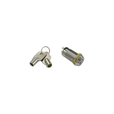 Key Switch - Spst 2A/12Vdc, (On)-Off, Round Key (Ss-095-1H0) 1
