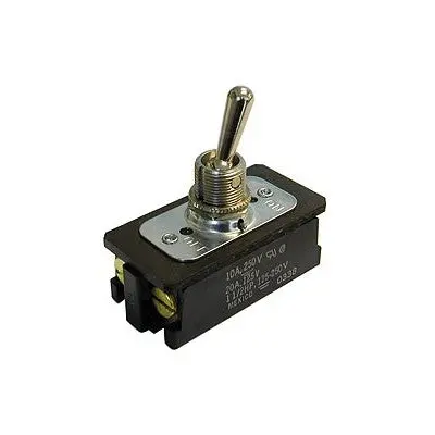 Toggle Switch - Dpst 20A, On-Off, Screw Terminals (Ss211-16A-Bg) 1