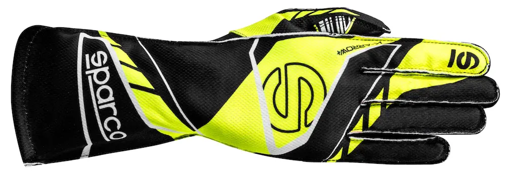 Sparco K-Arrow+ Kart Racing Gloves – FIA 8877-2022 Certified