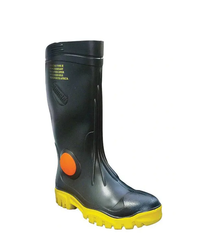 Stimela ‘Foreman’ Black Safety Toe Gumboot 1