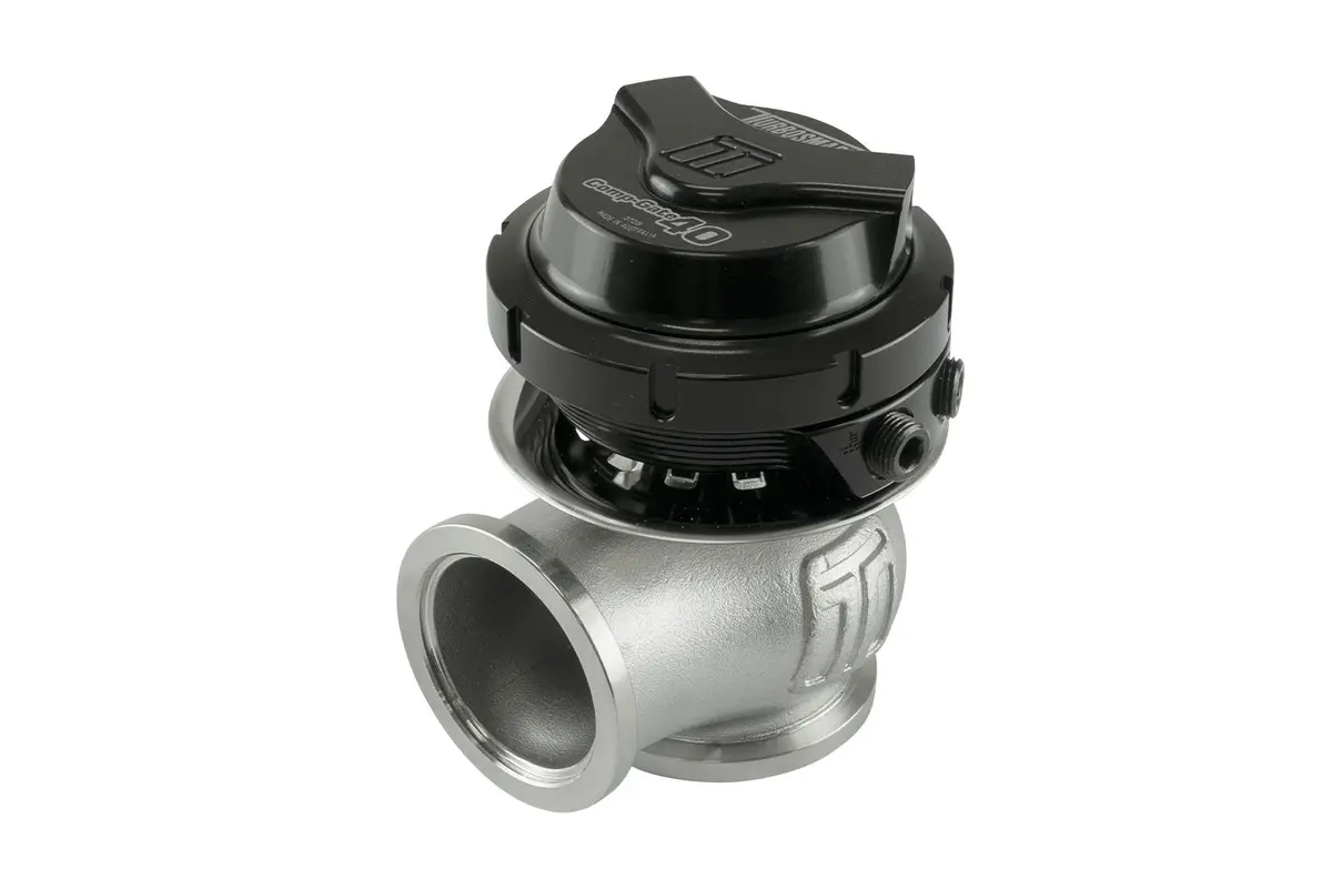 Turbosmart Genv Compgate 40 Wastegate - 14 Psi Spring - 40 Mm Diameter - Black 1