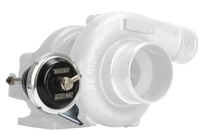 Turbosmart Iwg75 Wastegate Actuator - 3 Psi Spring - Black / Clear - Garrett Gt2860r 1