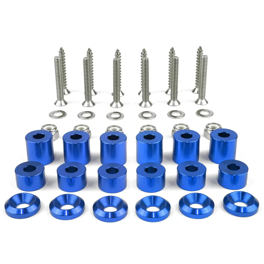 Builtright Industries Tech Plate Hardware Kit 42Pcs - Blue 1