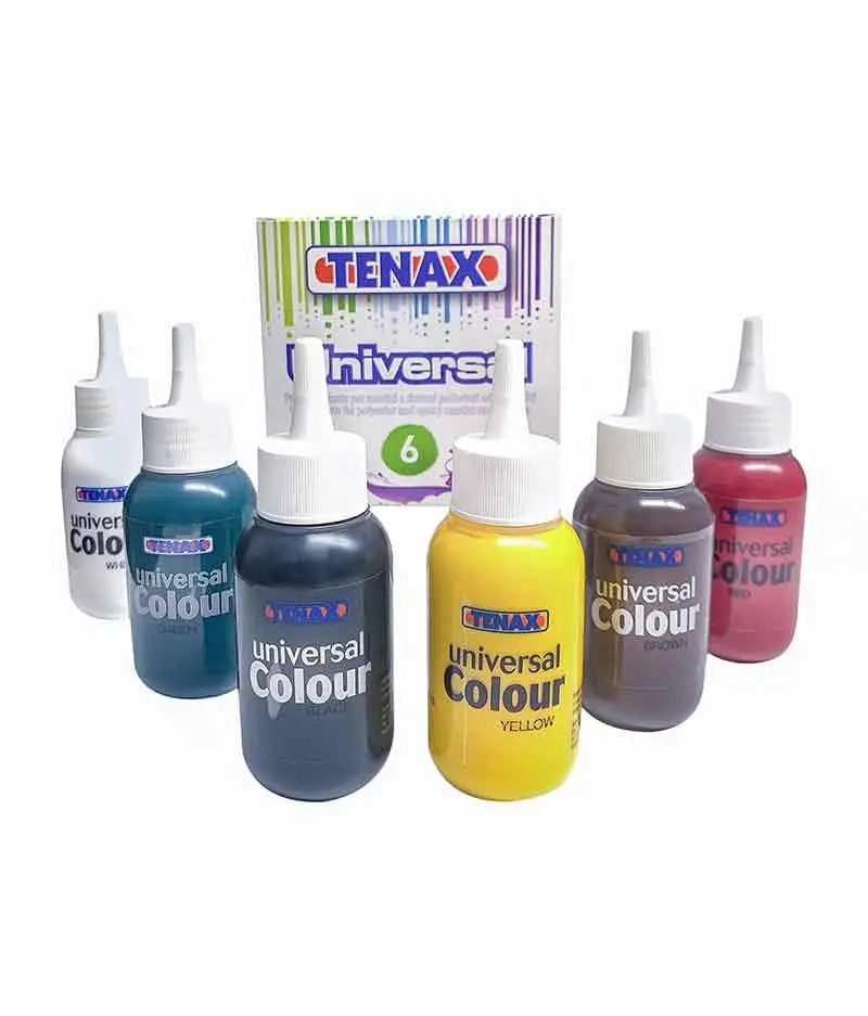 Tenax Universal Colour Set (6 Colours X 75Ml) 1