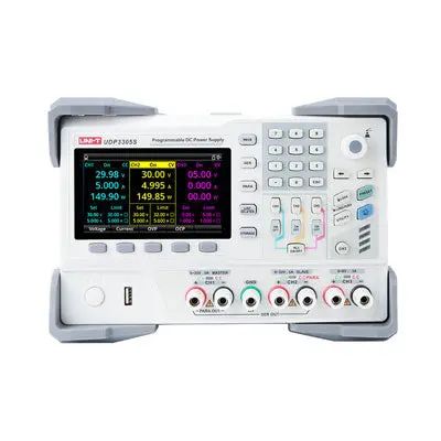 Programmable Linear Power Supply, 4 Channels (2 X 30Vdc@5A, 6V@3A, Fixed 5V@2A) (Udp3305s-E) 1