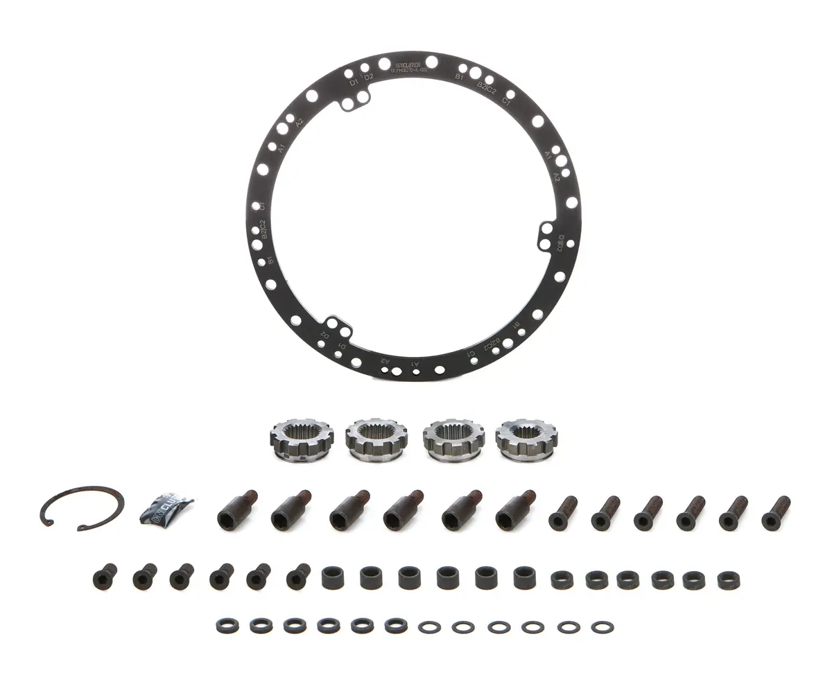 Uniclutch 195Mm / 8 In Clutch Vehicle Fitment Kit - Fits 25.2 X 24T / 26.0 X 24T / 20.5 X 18T 1