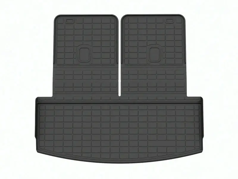 Weathertech Hp Seatback / Cargo Liner - Behind 3Rd Row - Black / Textured - Ford Midsize Suv 2020-25 1