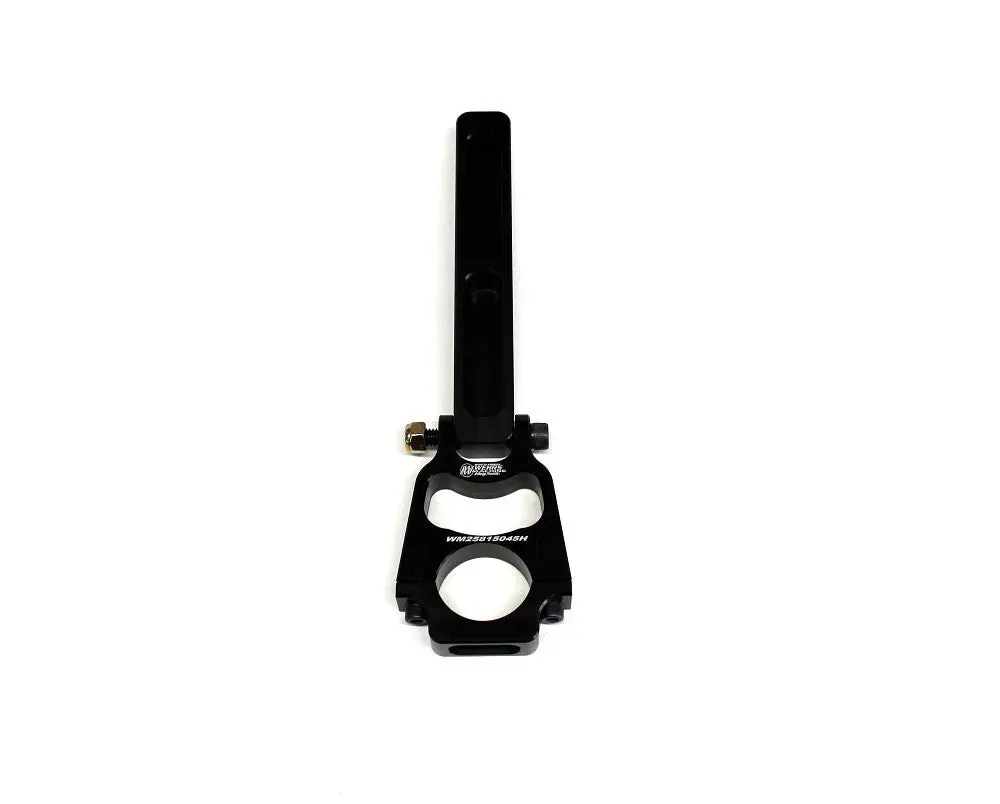 Wehrs Machine Clamp-On Hood Pin Bracket - 1.5 In Tube - 0.5 In Od - 9.5 In Tall - Black 1