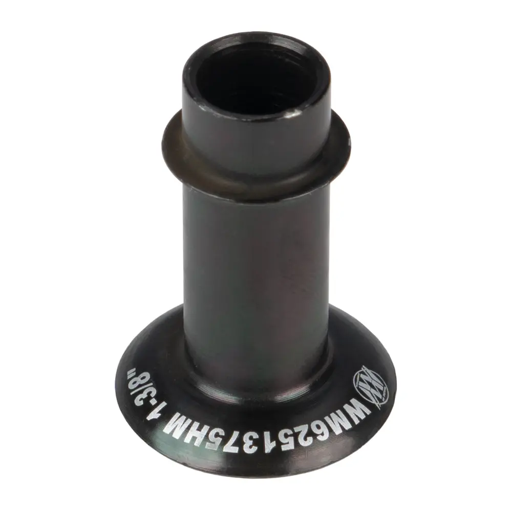 Wehrs Machine 5/8 To 1/2 In Bore High Misalignment Rod End Bushing - 1.375 In Long - Black Oxide 1