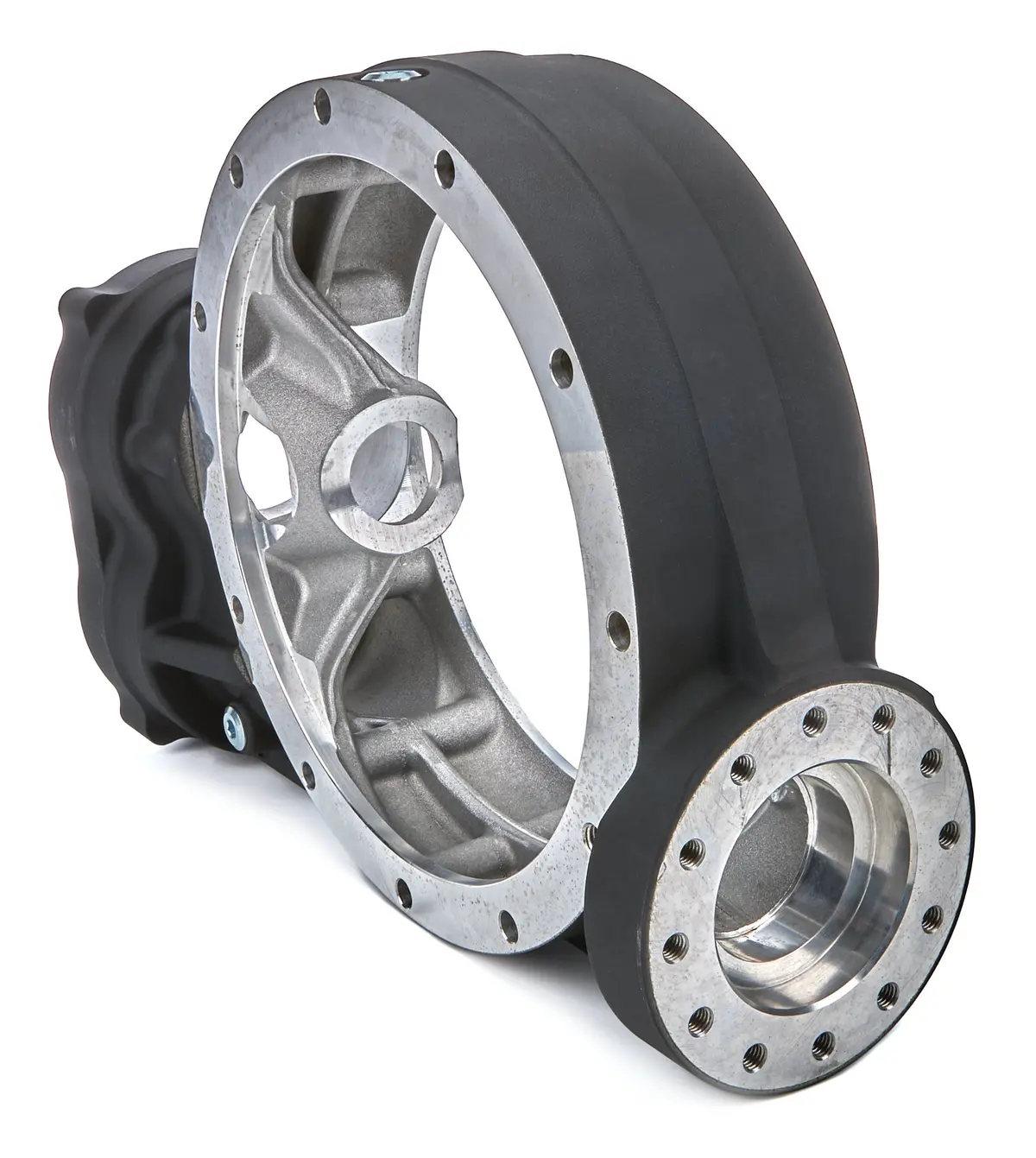 Winters Quick Change Aluminum Center Section - Black Thermal Coated - 10 In Ring Gear 1