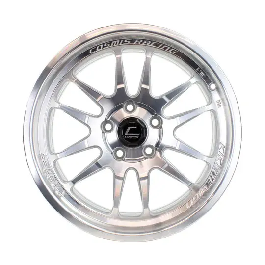 Cosmis Racing Xt-206R Hyper Silver Wheel 17X8 5X114.3 +30Mm Offset 1