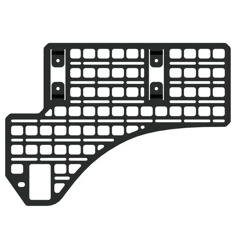 Builtright Industries 2019+ Ram 1500 5Ft7in Bed Bedside Rack System - Passenger Front Panel 1