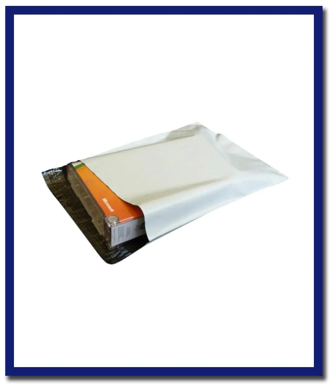 Maxvalu 25 X 17Cm White Courier Satchel - (40 Packs X 50 Pouch) Per Box 1
