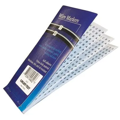Wire Marker Book: #1-45 (Ae29) 1