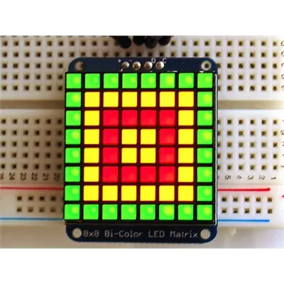 Adafruit Bicolour Led Square Pixel Matrix With I²c Backpack (Af-902) 1