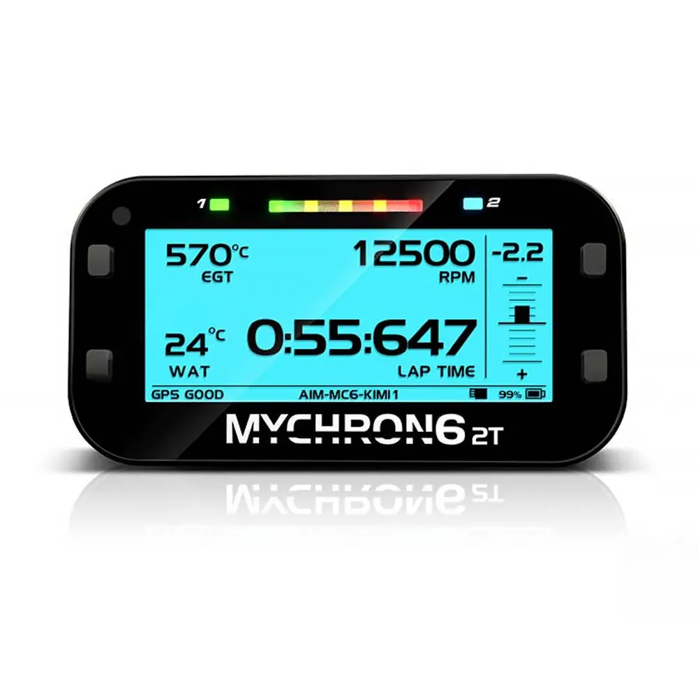 Aim Sports Mychron6 2T Dual-Temp Karting Dash And Data Logger 1