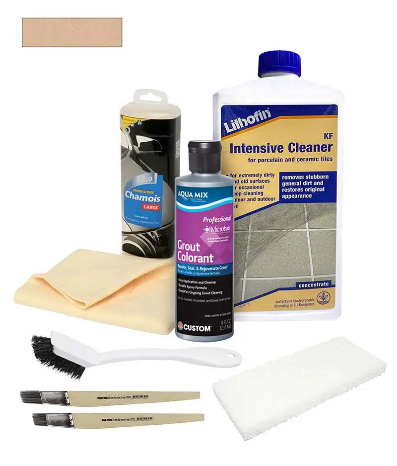 Porcelain & Ceramic Tile Grout Restoration Bundle 1