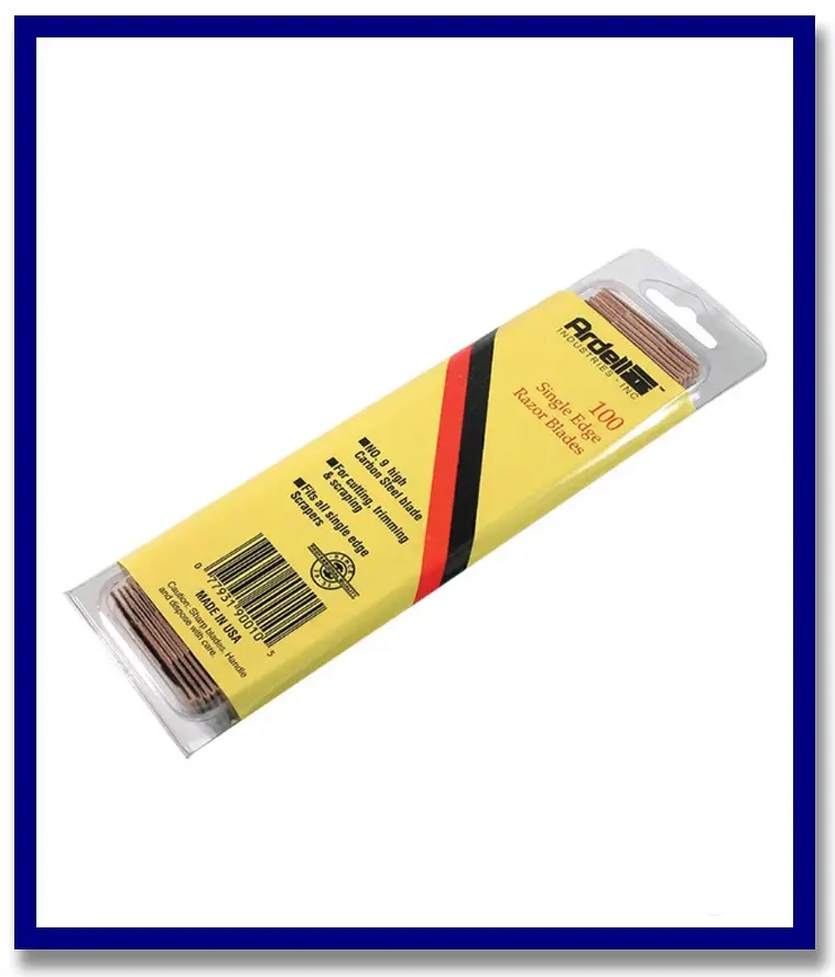 Ardell Single-Edge Razor Blades - 100Pc Per Box 1
