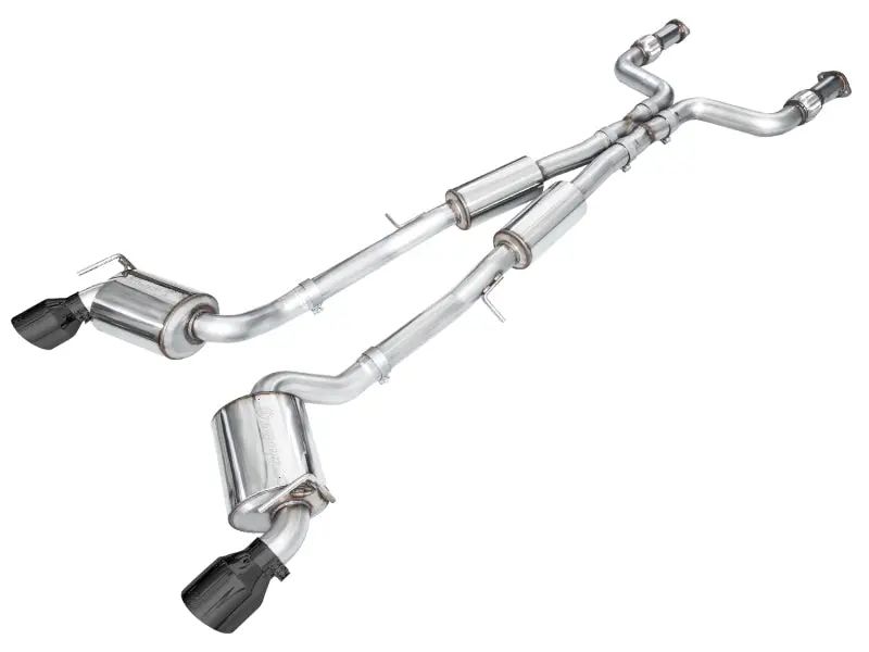 Awe 2023 Nissan Z Rz34 Rwd Touring Edition Catback Exhaust System W/ Diamond Black Tips 1